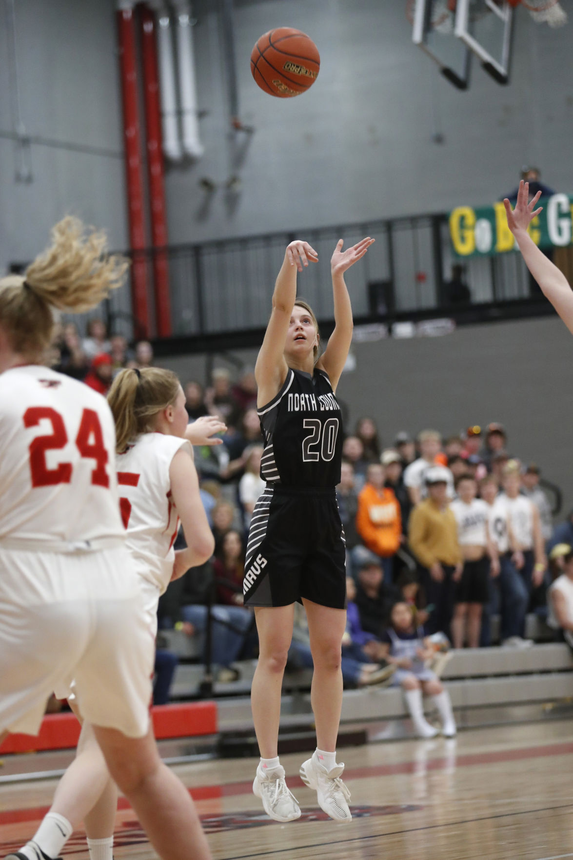 Roy-Winifred girls v Saco-Whitewater-Hinsdale
